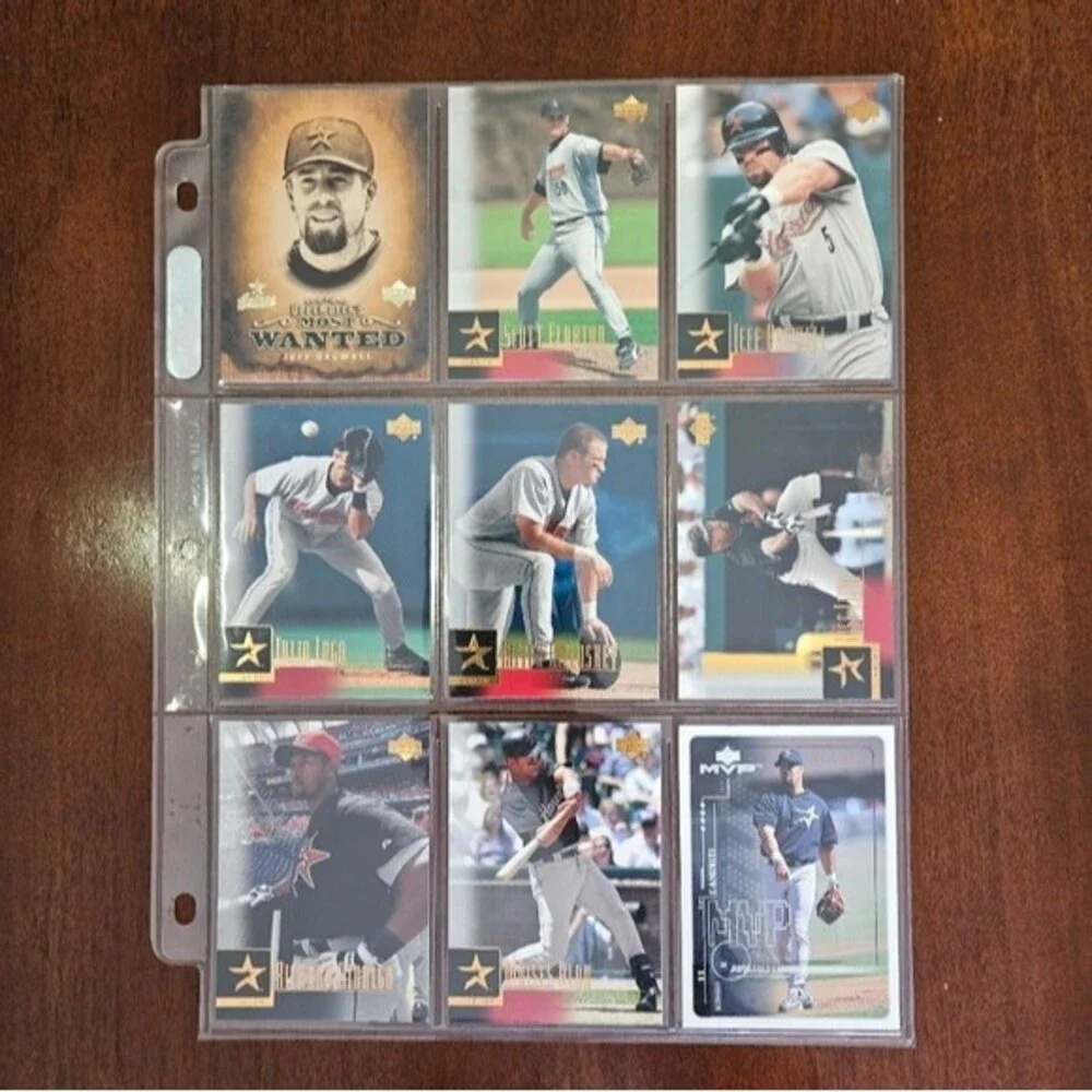 MLB Houston Astros Card Collection